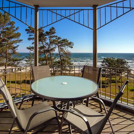 Strandvillen - 1-raum-ferienwohnung Mit Meerblick Und Balkon Sv-763 Binz