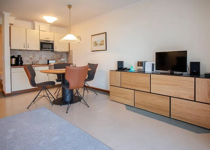 Apartment Strandvillen - 1-raum-ferienwohnung Mit Meerblick Und Balkon Sv-763